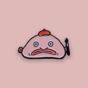 blobfish-enamel-pin