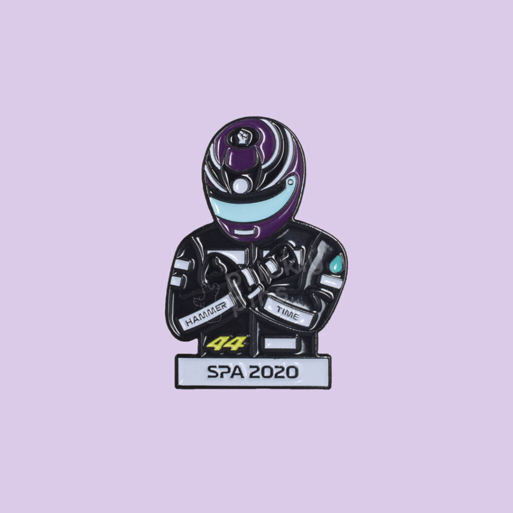 lewis hamilton spa 2020 pin