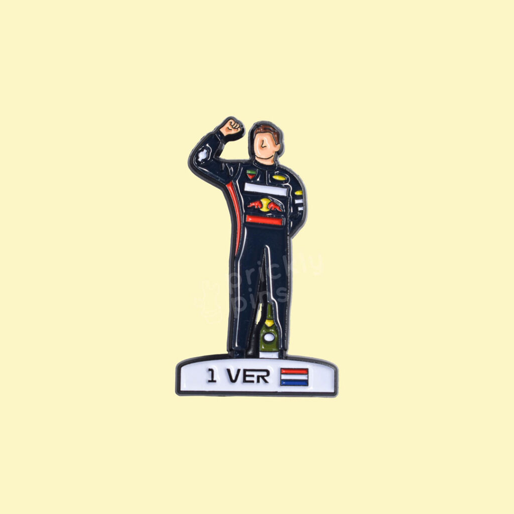 max verstappen podium pin