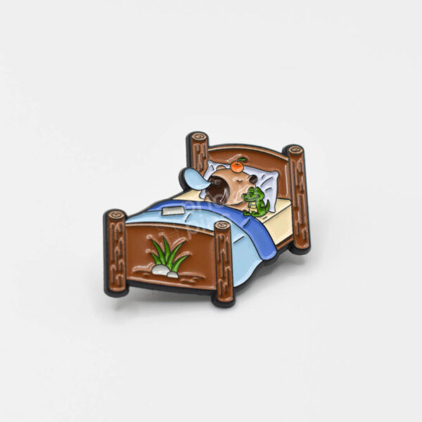 bed capybara pin