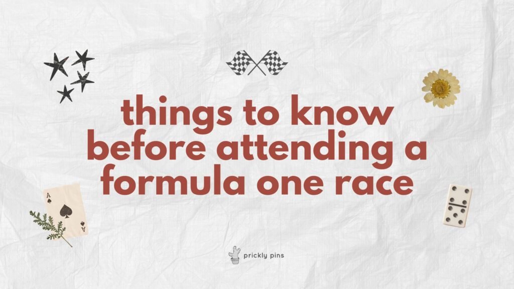 what you should know before an f1 race